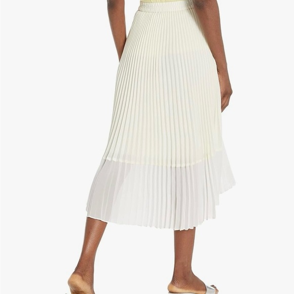 Club Monaco Cream Midi Skirt size XS - Picture 2 of 11